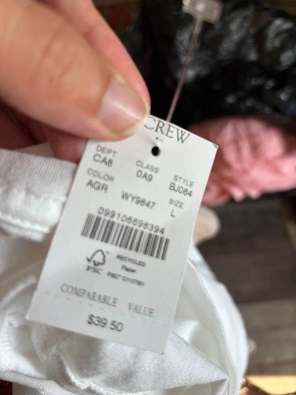 J.Crew collector apple tee